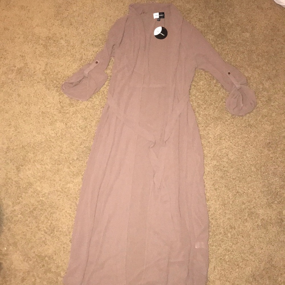 long cardigan